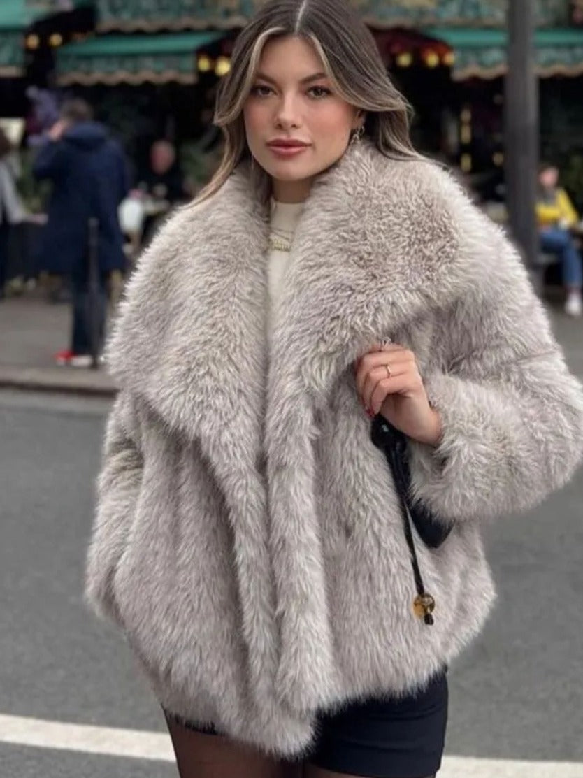 Cappotto di peluche