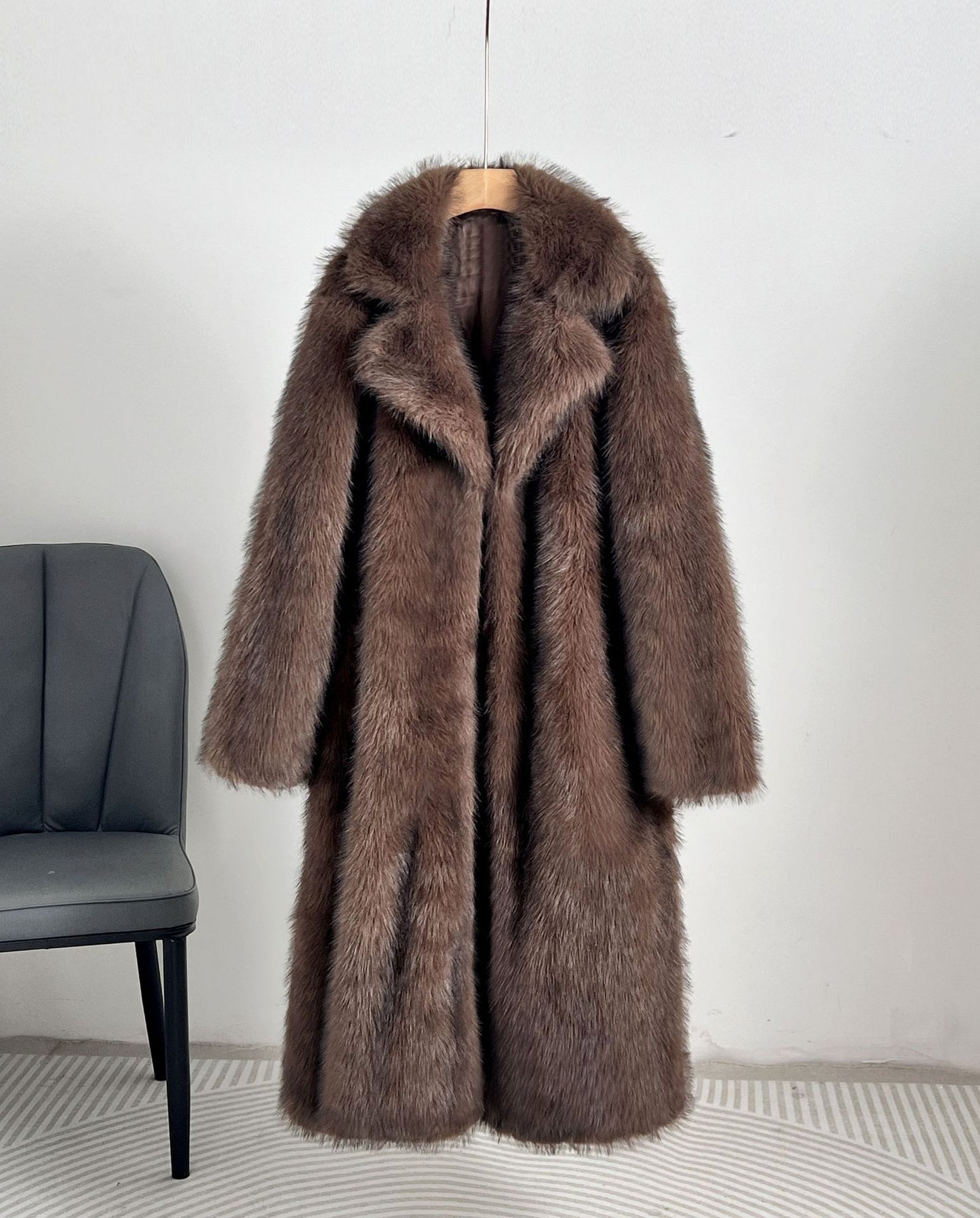 Eco pelliccia lunga Autunno-Inverno