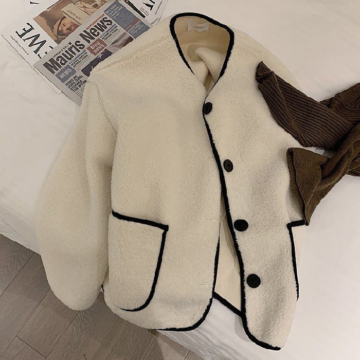 Cappotto in eco lana di Montone