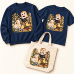 Storybook — Barnyard Book Club — Navy apparel preview