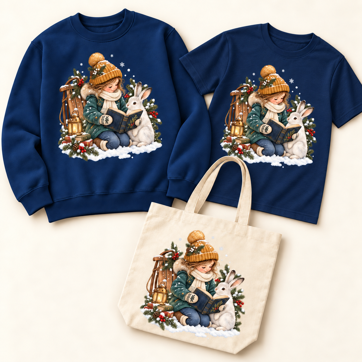 Storybook — Winter Reading Adventure — Navy apparel preview