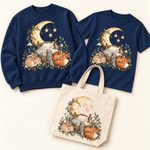 Storybook — Bedtime Woodland — Navy apparel preview