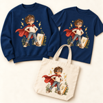 Storybook — Kid Superhero — Navy apparel preview