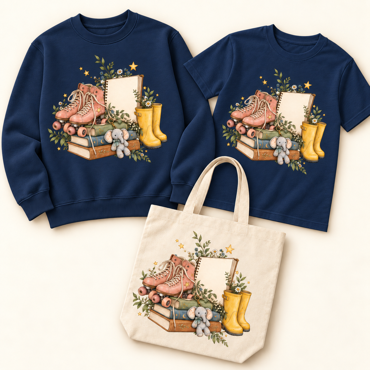 Storybook — Imaginative School Days — Navy apparel preview