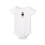 Baby Bodysuit with Nautical Teddy Bear Graphic — Newborn One-Piece
