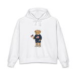 Women's USA Bear Hoodie — Patriotic Teddy Graphic Pullover