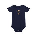 Baby Bodysuit with Nautical Teddy Bear Graphic — Newborn One-Piece