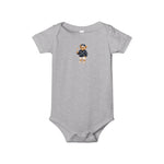Baby Bodysuit with Nautical Teddy Bear Graphic — Newborn One-Piece
