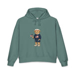 Women's USA Bear Hoodie — Patriotic Teddy Graphic Pullover