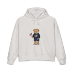 Women's USA Bear Hoodie — Patriotic Teddy Graphic Pullover