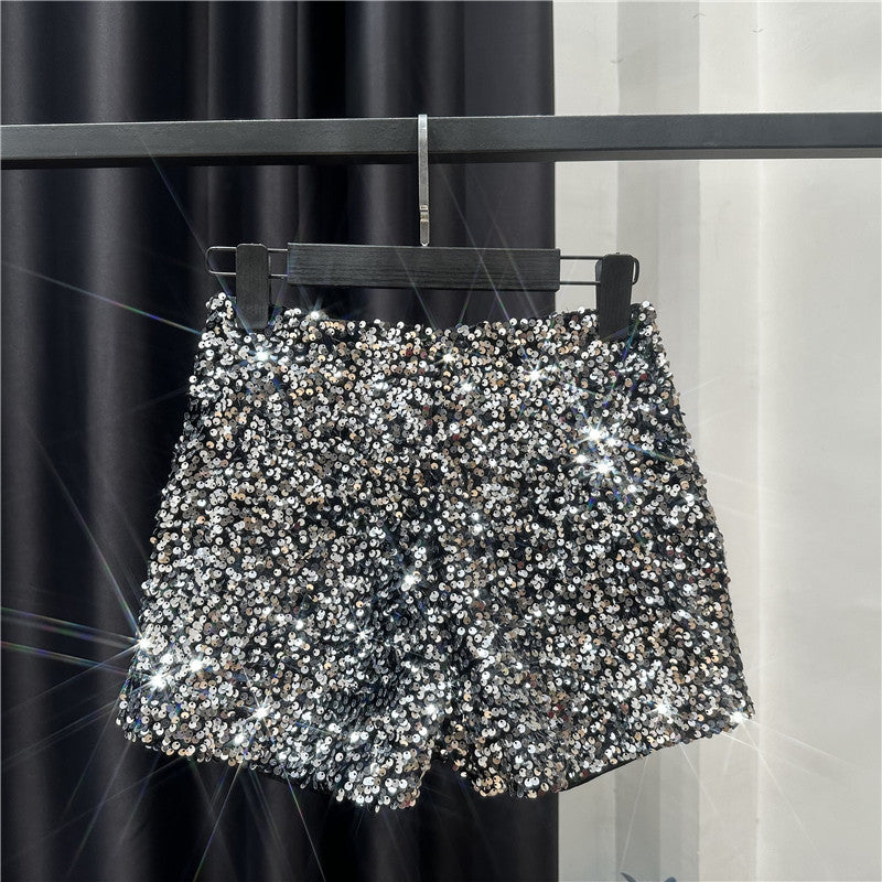 Hot Pants con paillettes