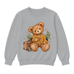 Storybook — Button Bear and the Golden Cardigan — Boys' Sweatshirt / Athletic Heather