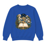 Storybook — Starlit Labyrinth Book Voyage — Boys' Sweatshirt / Royal