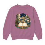 Storybook — Starlit Labyrinth Book Voyage — Girls' Sweatshirt / Mauvelous