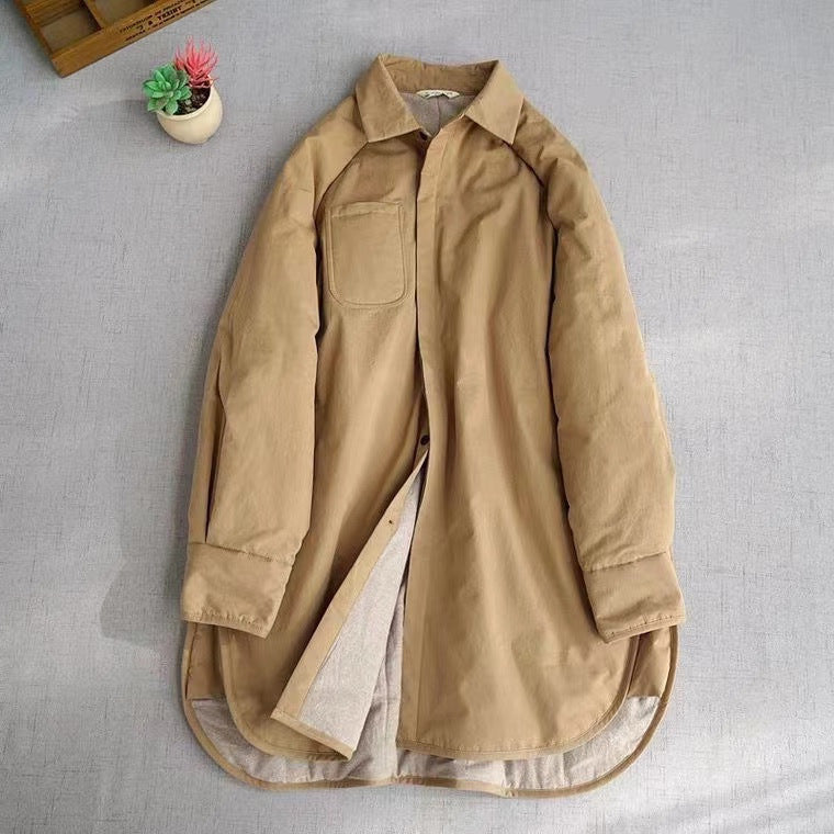 Camicia trapuntata calda