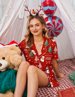 Alpha Chi Omega Soft Sleeptech Pajama Set