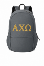 Alpha Chi Omega "Weekender" Gym/Travel Backpack and Duffel Bag