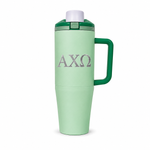 Alpha Chi Omega Leak Proof Flip Top Water Bottle