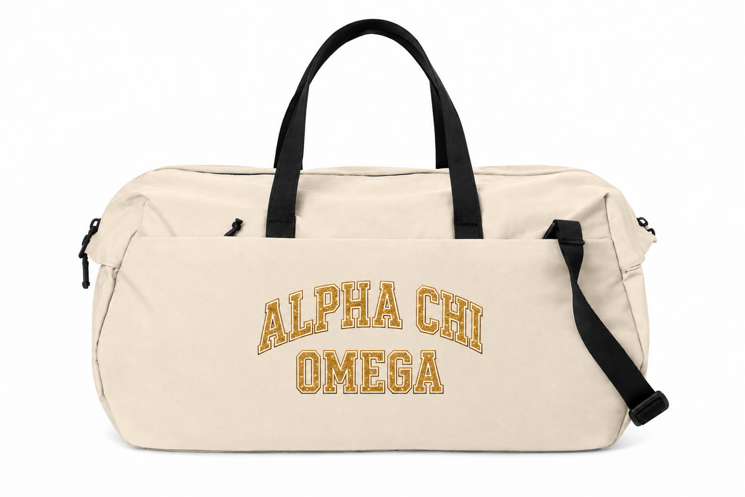 Alpha Chi Omega "Weekender" Gym/Travel Backpack and Duffel Bag