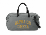 Alpha Chi Omega "Weekender" Gym/Travel Backpack and Duffel Bag