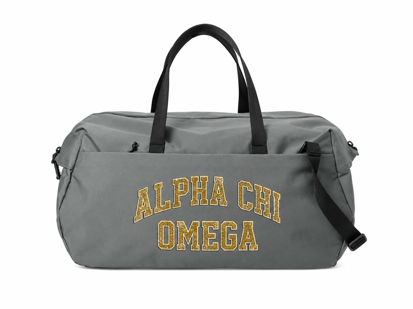 Alpha Chi Omega "Weekender" Gym/Travel Backpack and Duffel Bag