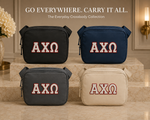Alpha Chi Omega Dual Compartment Cross Body