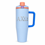 Alpha Chi Omega Leak Proof Flip Top Water Bottle