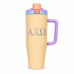 Alpha Chi Omega Leak Proof Flip Top Water Bottle