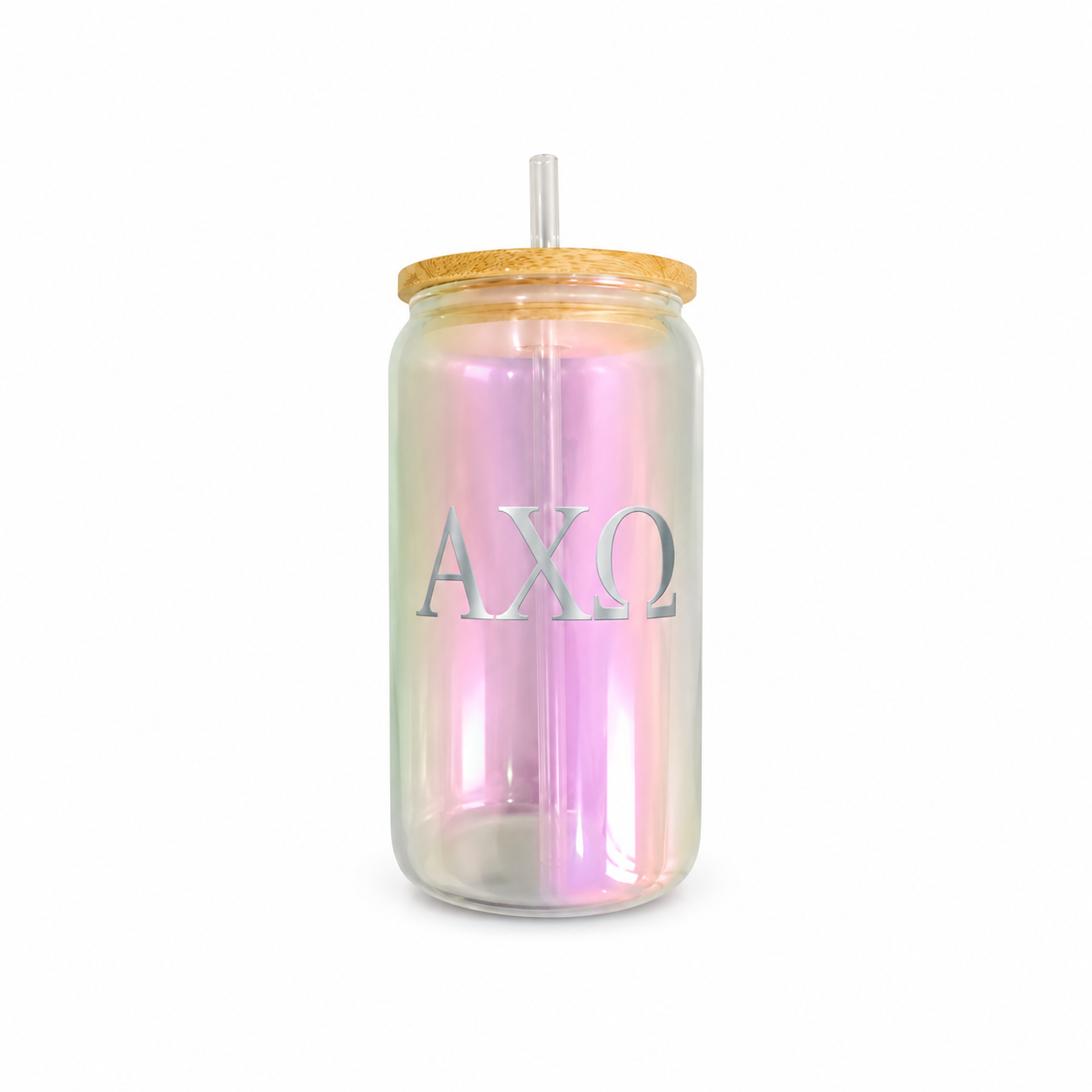 Alpha Chi Omega Iced Coffee or Soft Drink Cup