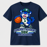 Somerset Academy DBK Basketball Tee Navy