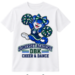 Somerset Academy DBK Cheer & Dance Tee White