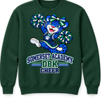 Somerset Academy DBK Cheer Sweatshirt Dark Green