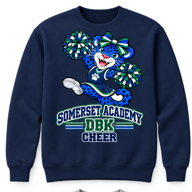 Somerset Academy DBK Cheer Sweatshirt Navy