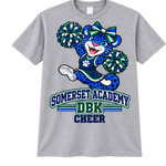 Somerset Academy DBK Cheer Tee Gray