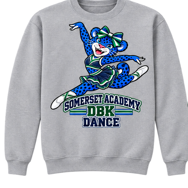 Somerset Academy DBK Dance Sweatshirt Gray