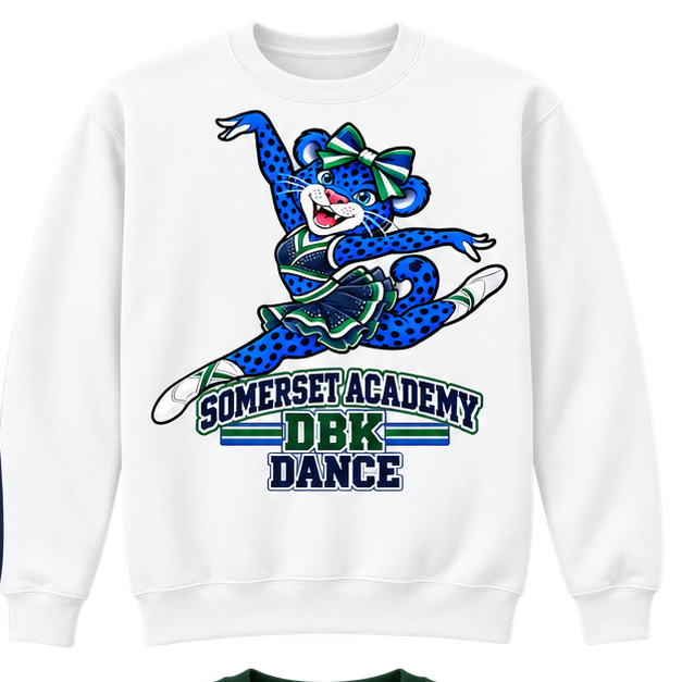 Somerset Academy DBK Dance Sweatshirt White