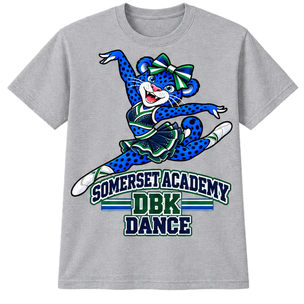 Somerset Academy DBK Dance Tee Gray