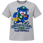 Somerset Academy DBK Flag Football Tee Gray