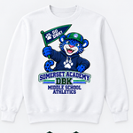 Somerset Academy DBK Middle School Athletics Sweatshirt White