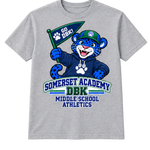 Somerset Academy DBK Middle School Athletics Tee Gray