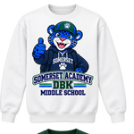 Somerset Academy DBK Middle School Sweatshirt White