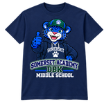Somerset Academy DBK Middle School Tee Navy