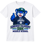 Somerset Academy DBK Middle School Tee White