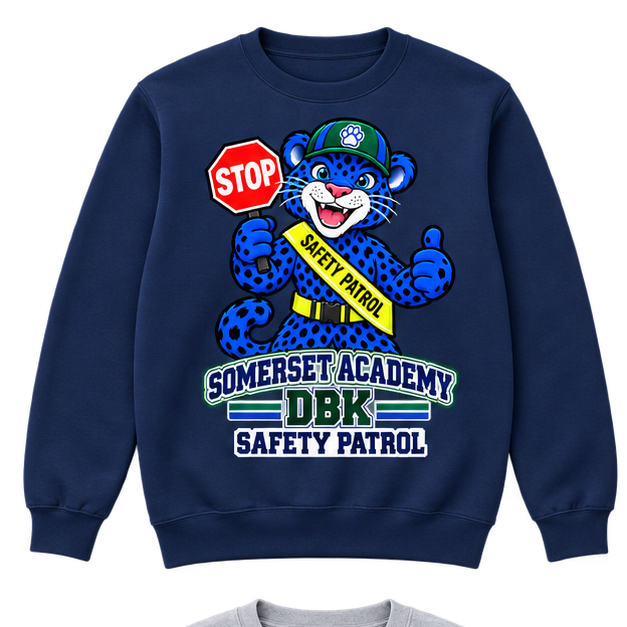 Somerset Academy DBK Safety Patrol Sweatshirt Navy
