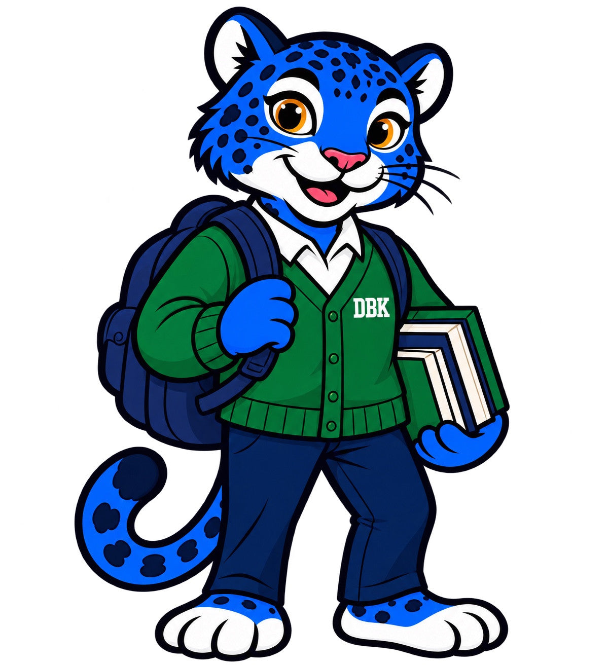 Original DBK Scholar Jaguar artwork supplied by merchant