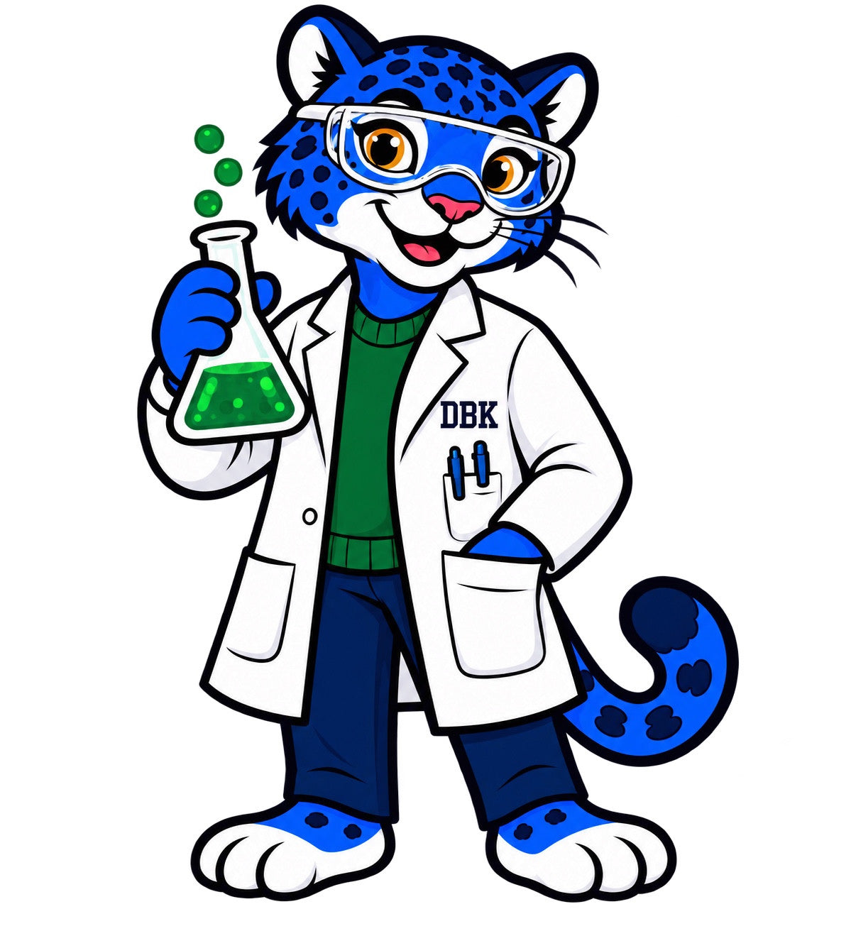 Original DBK Scientist Jaguar artwork supplied by merchant