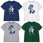 DBK Scientist Jaguar T-shirts in Navy, White, Gray and Dark Green