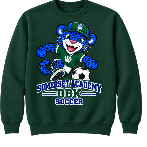 Somerset Academy DBK Soccer Sweatshirt Dark Green