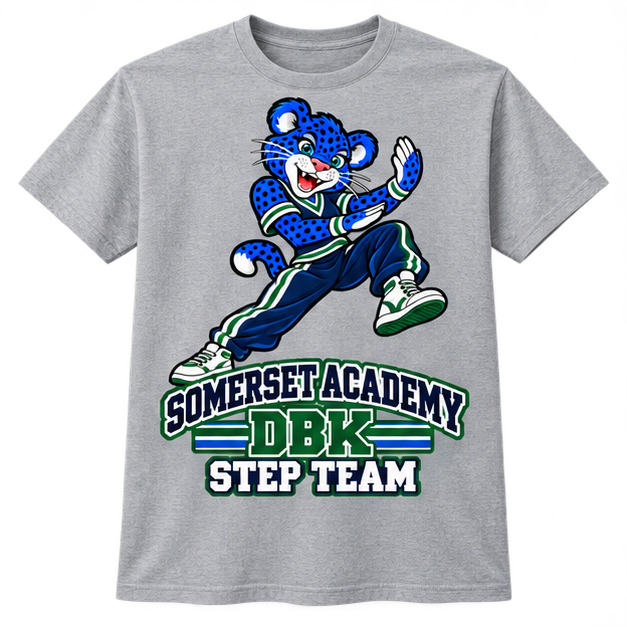 Somerset DBK Step Team Tee Gray