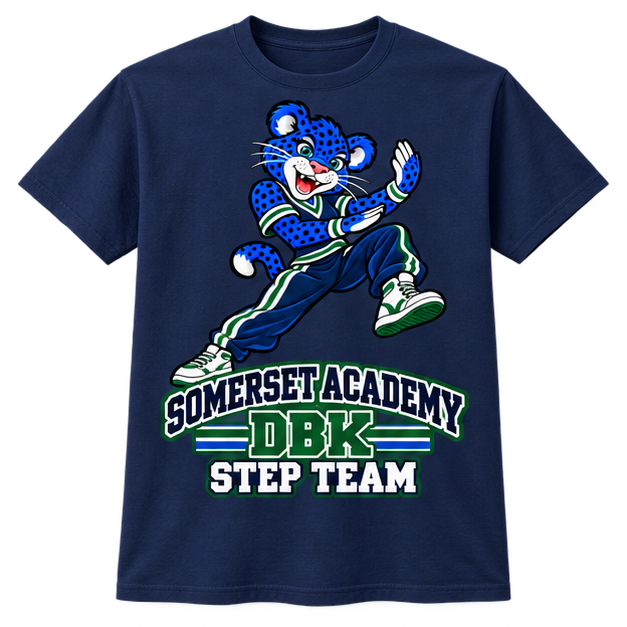 Somerset DBK Step Team Tee Navy
